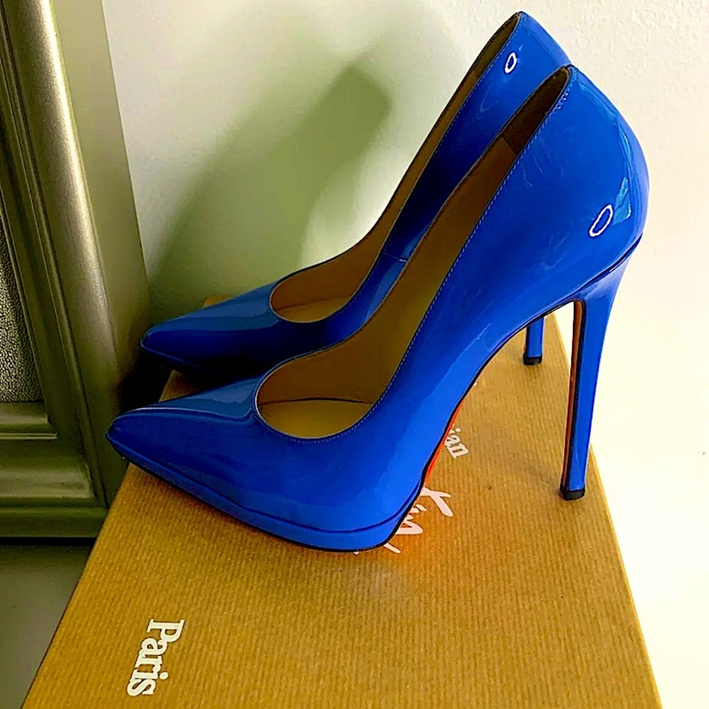 Blue Christian Louboutin So Kate